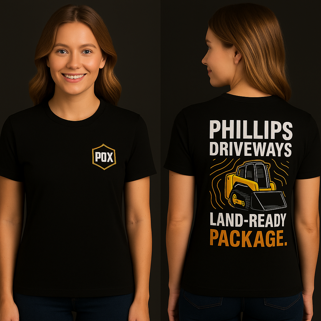Phillips Driveways “Land-Ready Package” Tee