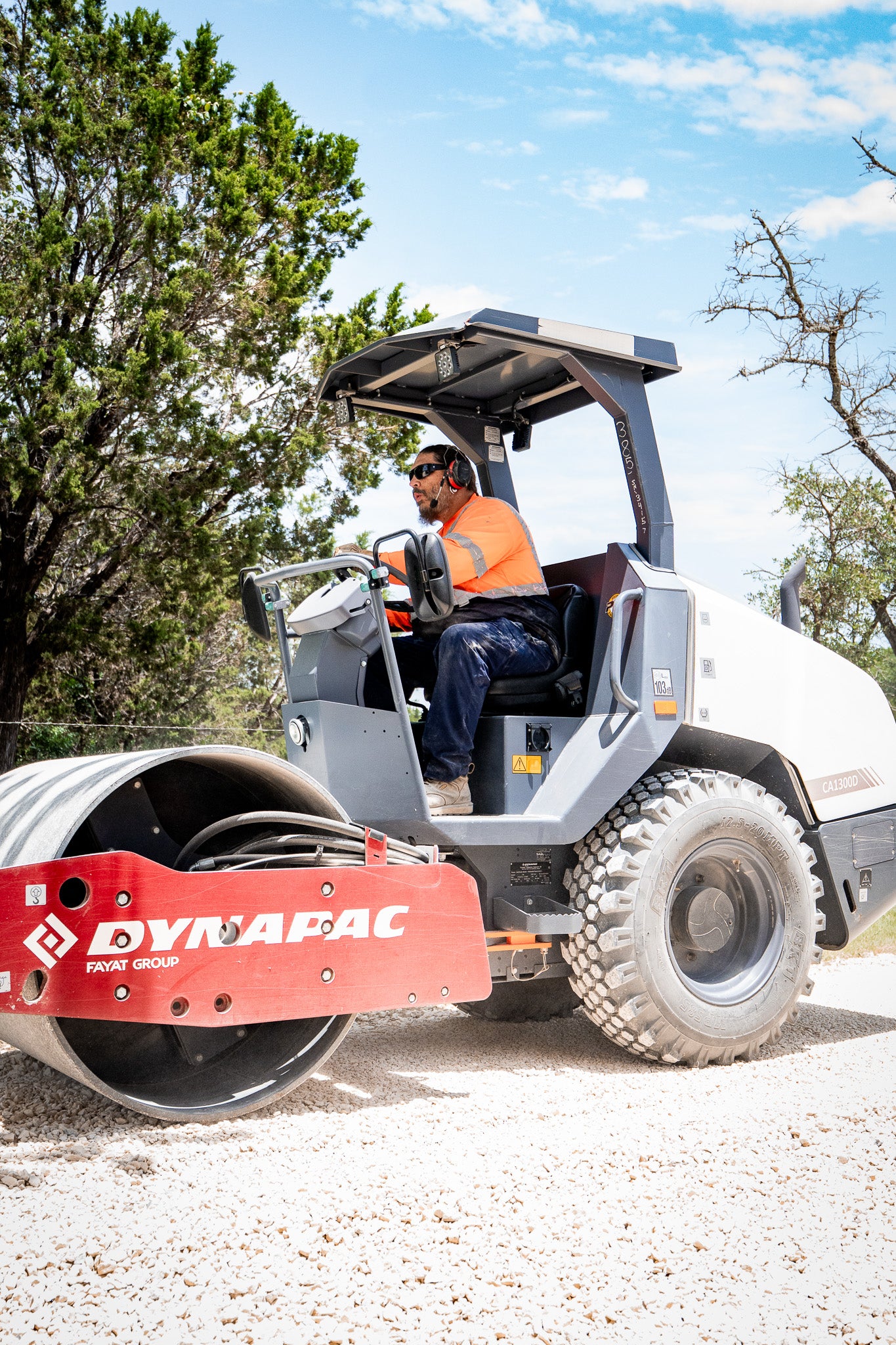 Compaction Only Service - Roller Compactor with Operator
