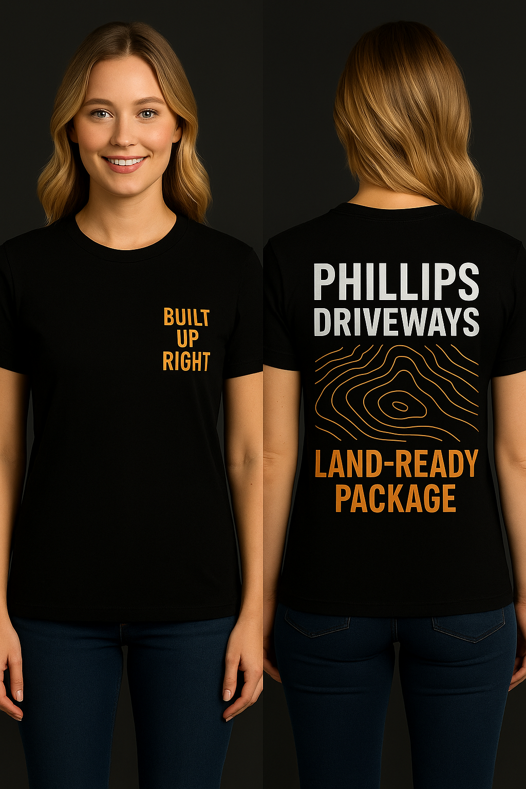Phillips Driveways “Land-Ready Edition” Tee