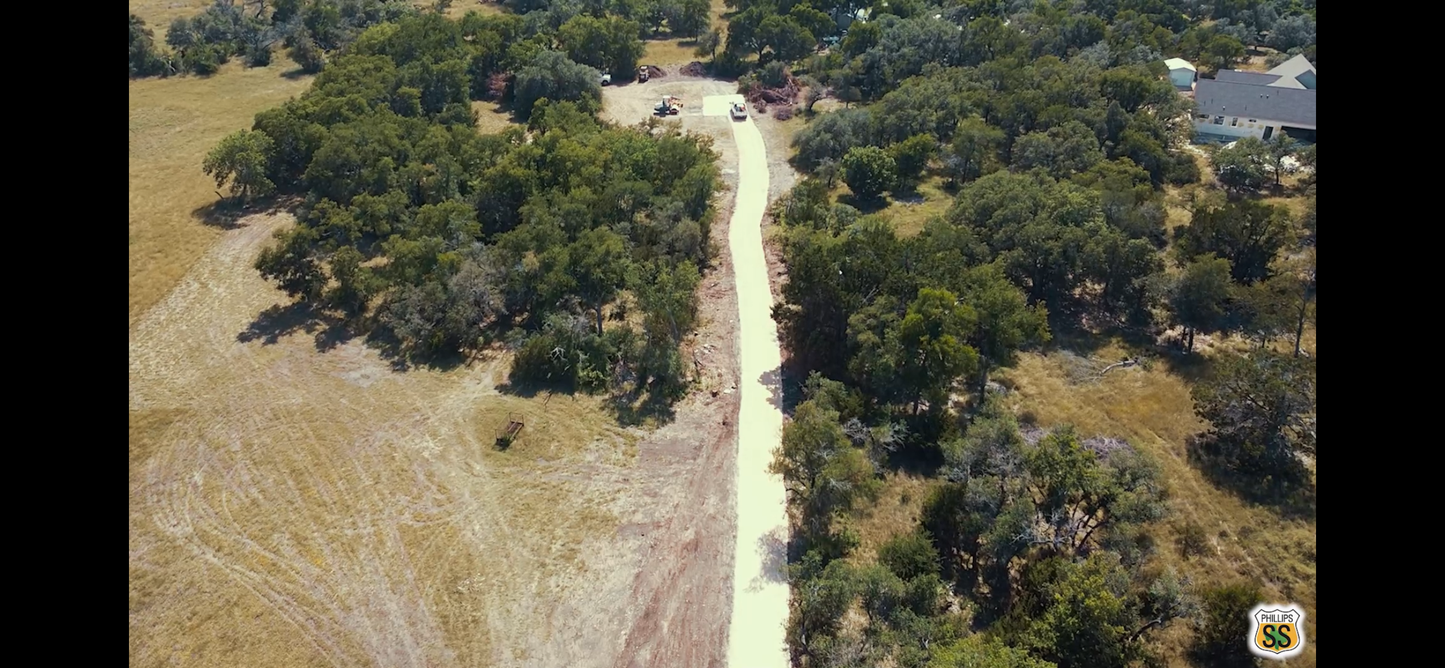 New Gravel Driveway Creation deposit