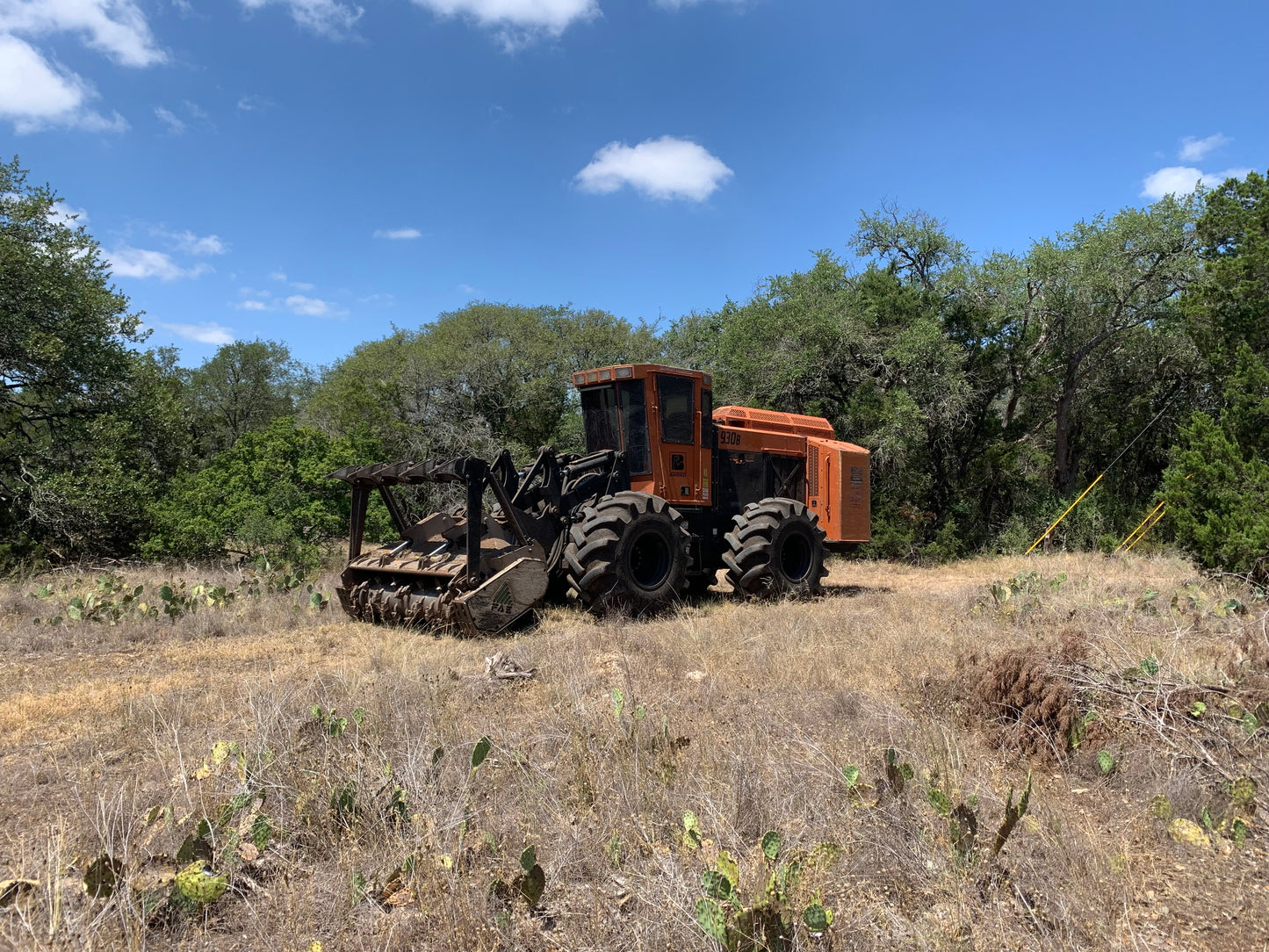 Barko Mulcher -Land Clearing High horsepower Machine with Operator