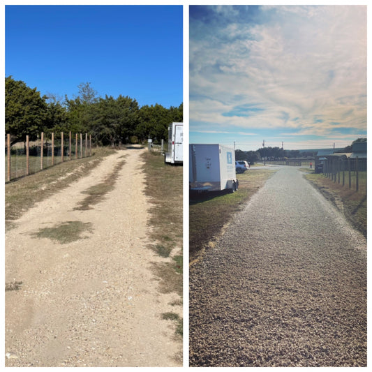 Gravel Driveway Refresh Skid Steer Only - no compaction